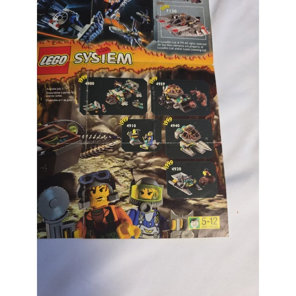 LEGO - Star Wars & Rock Raiders Mini Poster Catalog - 1999 - 4112688-AM - Picture 5 of 10